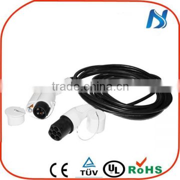 EVSE T1 to T2 charging plug/32 A J1772 to iec62196 cable