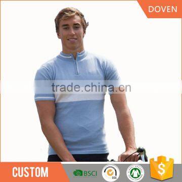 chinese manufacture Cycling wear O-neck with zipper