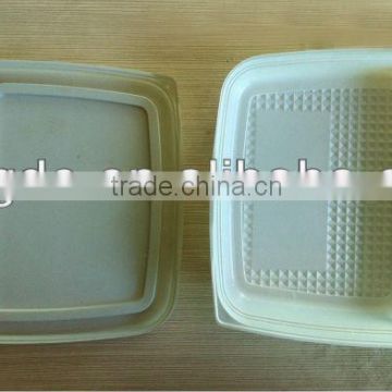 Disposable plastic thermoform tray making machine