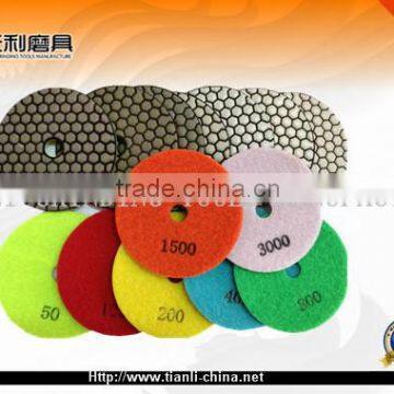 Hot sale dry polishing pad for marble