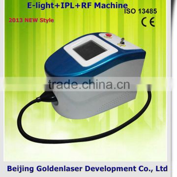 2013 Exporter E-light+IPL+RF machine elite epilation machine weight loss 2013 vacuum beauty machine with rollers