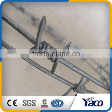 Beautiful surface treatment 1.8mmx1.8mm Barbed Wire Used For Farm
