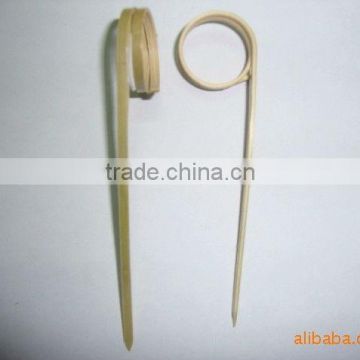 9cm Knotted Bamboo Skewer For Bbq Use