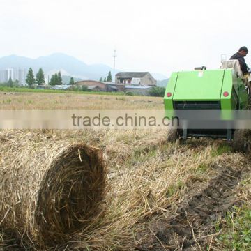 Hot selling wheat straw baling machine / wheat straw baler at factory price / +8618939580276