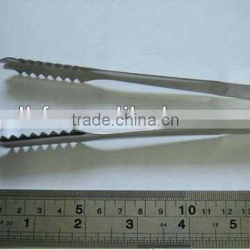 HF 324 high quality stainless steel food tongs, serving tongs