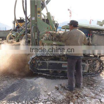 High Air Pressure Crawler Hydraulic Drilling Rig Z115Y For Depth 40 Meters