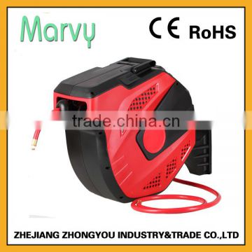 Hot sale wall-mounted auto air hose reel with 20+2m pvc air hose