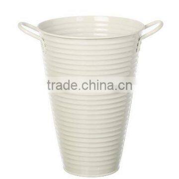 white iron casting handmade wholesale planters