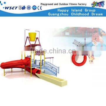 (HD-6601)Small Size Water Play Equipments Water Slide Children Outdoor Play Equipment