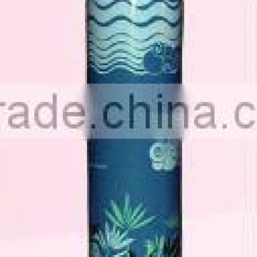 blue color sea world design wine bottle umbrella