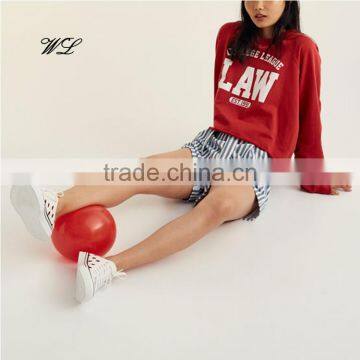 China suppliers woman printed hoodies xxxxl hoodies fashion woman sweater