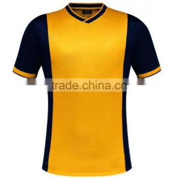 Yellow jersey soccer shirt