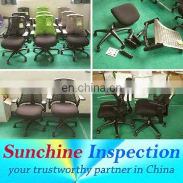 office chair inspection service and quality contrlol