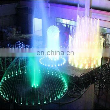 beautiful large scale popular colorful LED lights mini musical ceramic ball magic faucet fountain