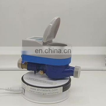 DN15 valve control wireless smart gprs water meter
