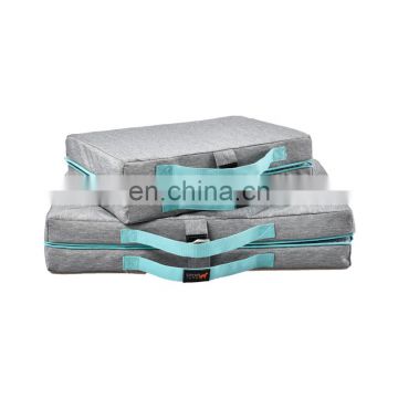 Wholesale Big Handle Durable Oxford Fabric Portable Pet Bed Dog