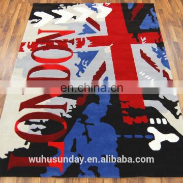 New modern pattern Tianjin manufacture handtufted tapis floor shaggy carpet