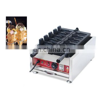 hot selling ice cream cone making machine cone baking machine ice cream taiyaki waffle machine