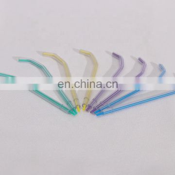 dental consumable Colorful Disposable Dental Spray Nozzles Tips For three-Way Air Water Syringe tips
