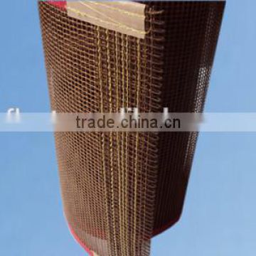 China 2*2/4*4/10*10mm mesh size ptfe dryer conveyor belts 2014 hot sale high temperature