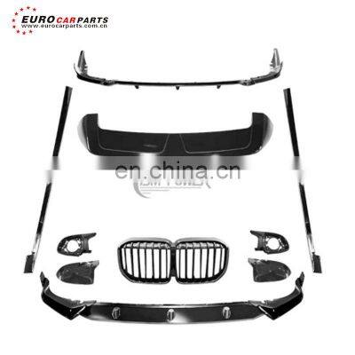 body kit x7series g07 body parts fit for 2020y g07 facelift kit and auto parts body front lip rear diffuser side skierts