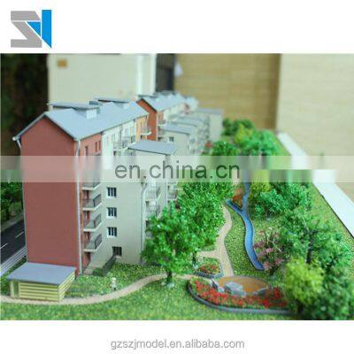 Mockup building scale house , residential architectural model
