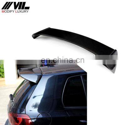 Car Carbon Fiber Boot Lip GOLF6 Rear Spoiler For WV GOLF 6 GTI MK6