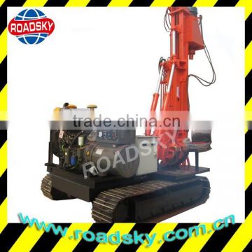 Mobile Crawler Rotary Drill Equipment For Photovoltaic Pv