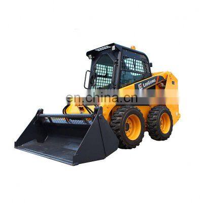 2022 Evangel Chinese Brand 60HP Hot Sale Chinese Mini Skid Steer Loader Ws50 With Sweeper CLG375B