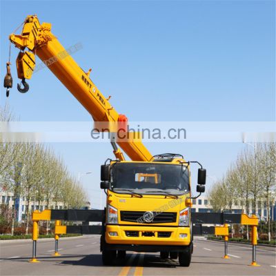 Heavy duty foldable boom used truck crane mounted