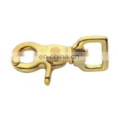 JRSGS Heavy Duty Trigger Snap Swivel Strap Eye Locking Key Solid brass Hardware S0255