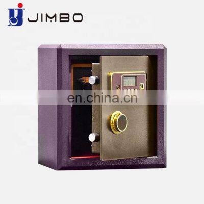 Portable mini smart metal coffre fort electronic digital lock Home Hotel money security fireproof safe with shelf