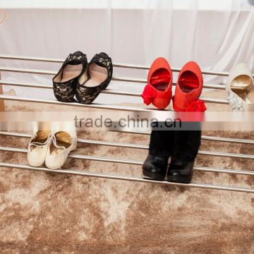 Made in china and best price flexible stainless steel shoe rack