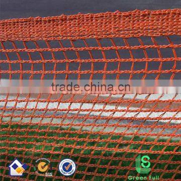 Orange color fence netting