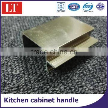 Aluminum Frame for Kitchen Cabinet with Handle Profile