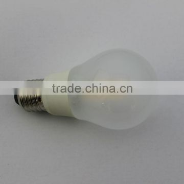 2016 New item LED/4W Angle 360 Ceramic E27 led bulb white glass led light bulbs wholesale
