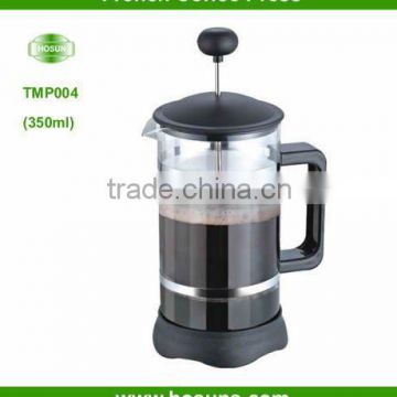 Promotion French coffee tea plunger 350ml
