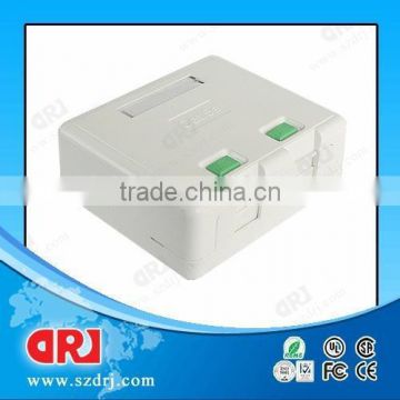 double ports surface mount box