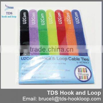 promotional nylon printing logo cable wraps