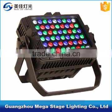 54x3W ip65 rgbw led wall washer for outdoor decoration