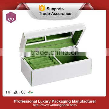 2016 hot sale customize wooden packaging storage box for jewelry