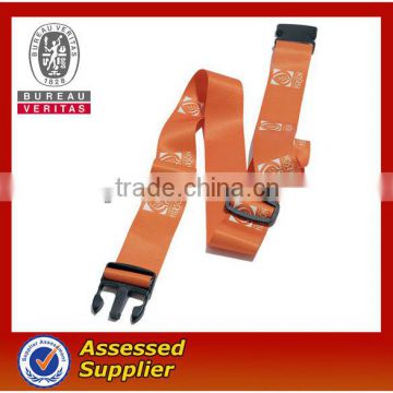 custom top quality luggage strap for promotional gifts