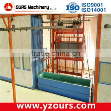 Fluidized Bed Powder Coating Line for steel wire hangers