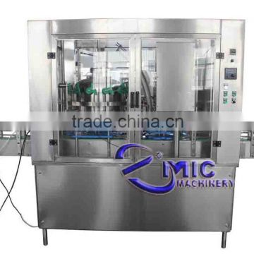 MIC-12-1 small yield capacity 800-1500CPH Zhangjiagang factory produce Automatic PET Can aluminum Can juice filling machine