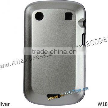 Aluminum Silicone Hard Case Back Cover for Blackberry Bold 9900 9930