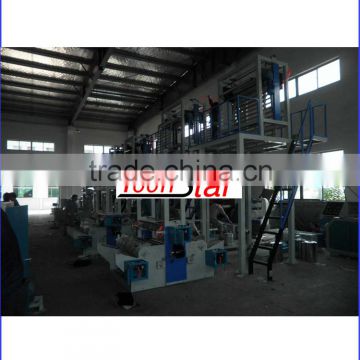 PE/PP/PVC sj65/1200 Single Layer Plastic Film Blowing/Slitting/Wrapping Machine for sale
