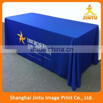 2016 Custom Cheap 100%Polyester Fancy Spandex Table Cover/Table Cloth