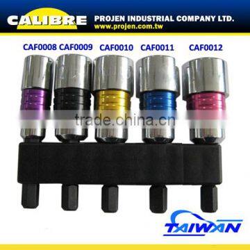 CALIBRE 5pcs Short Socket Electric Impact Driver Nut Driver