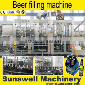 3 in 1 beer Filling Equipment/beer Bottling Machine