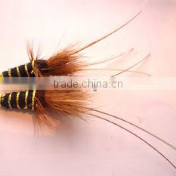 Black frances original Salmon Tube fly